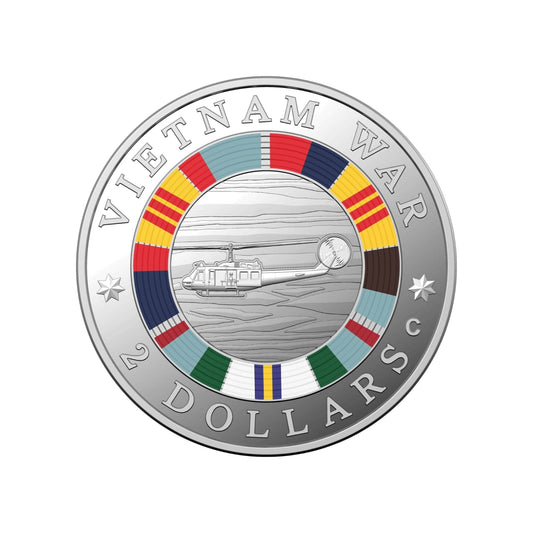 PCGS PR70DCAM 2023 $2 ‘C’ Mintmark Coloured Silver Proof Vietnam Coin