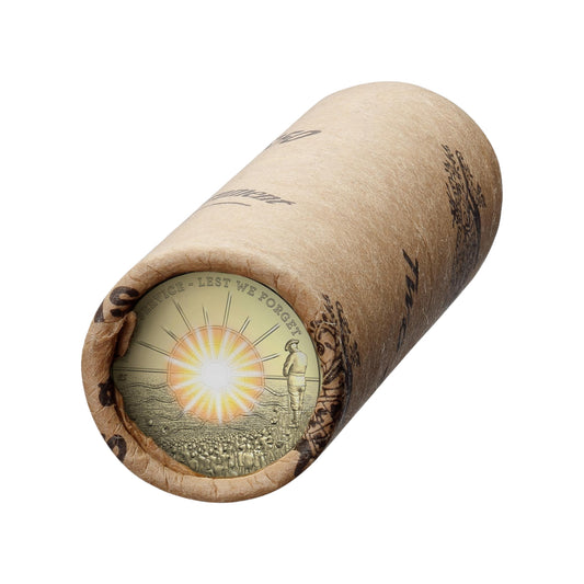 2026 $2 Dawn Service Coloured Hologram Premium Ram Roll