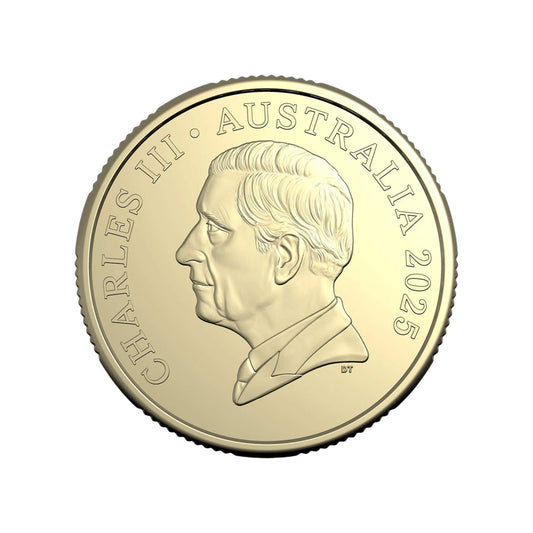 2025 $1 Bluey Christmas Coloured Uncirculated Coin