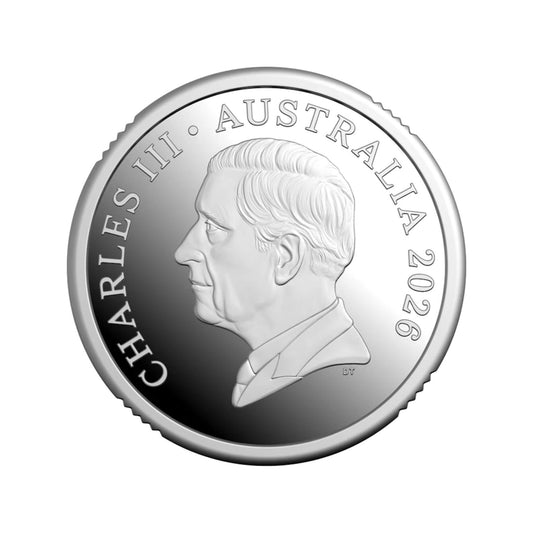 2026 $2 Bluey The Heeler Family Coloured Silver Proof Coin