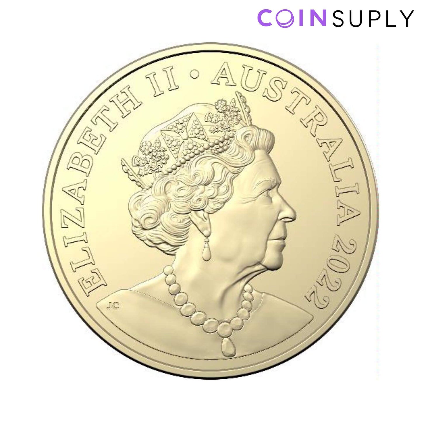 $2 2022 Remembrance Day Red Poppy 'C' Mintmark Uncirculated Coin