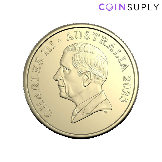 2025 $1 Bluey Christmas Coloured Uncirculated Coin